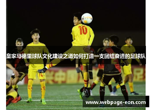 皇家马德里球队文化建设之道如何打造一支团结奋进的足球队